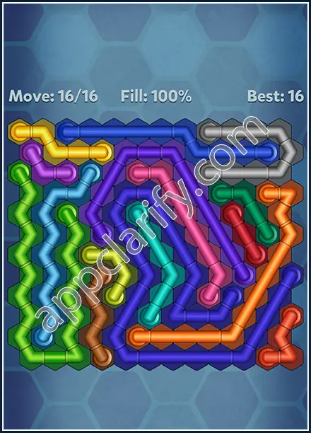 Pipe Lines: Hexa Rainbow 3 Level 69 Solution