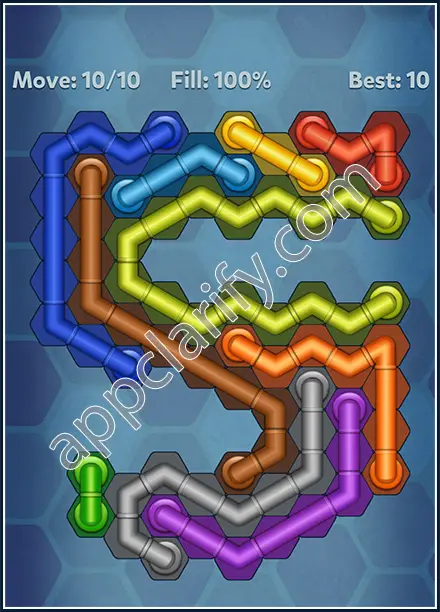 Pipe Lines: Hexa Rainbow 3 Level 92 Solution