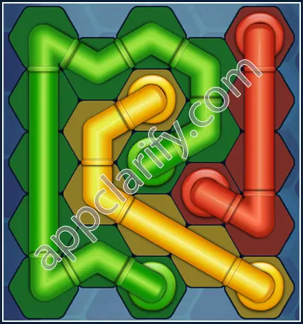 Pipe Lines: Hexa Regular 2 Level 7 Solution
