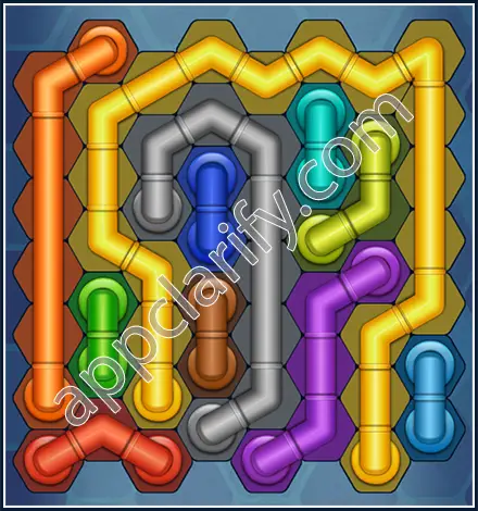 Pipe Lines: Hexa Regular 2 Level 91 Solution