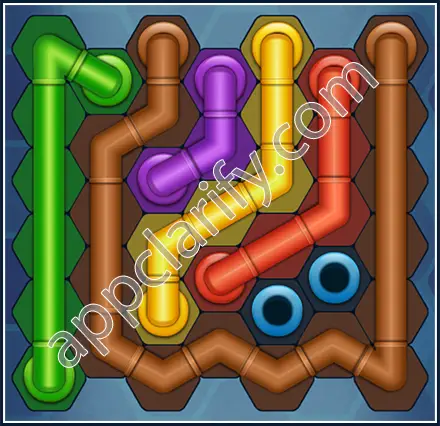 Pipe Lines: Hexa Regular Level 63 Solution