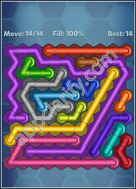 Pipe Lines: Hexa Rotation Level 131 Solution