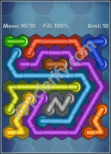 Pipe Lines: Hexa Rotation Level 83 Solution