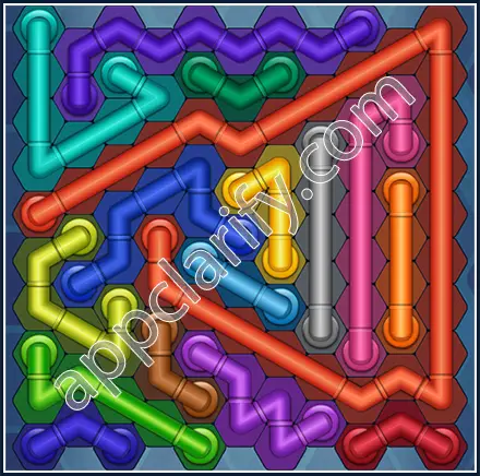 Pipe Lines: Hexa Size 11 Mania Level 113 Solution