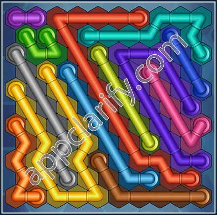 Pipe Lines: Hexa Size 11 Mania Level 5 Solution