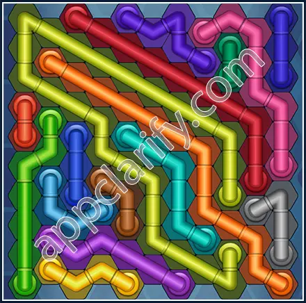 Pipe Lines: Hexa Size 11 Mania Level 7 Solution