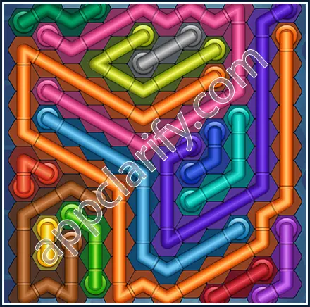 Pipe Lines: Hexa Size 12 Mania Level 116 Solution