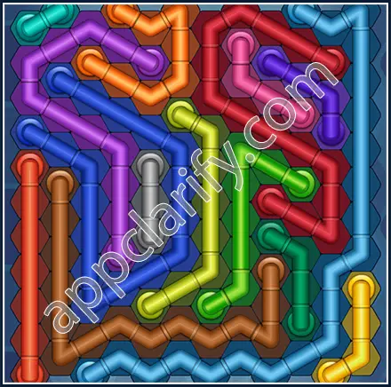 Pipe Lines: Hexa Size 12 Mania Level 133 Solution