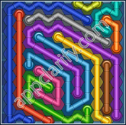 Pipe Lines: Hexa Size 12 Mania Level 137 Solution