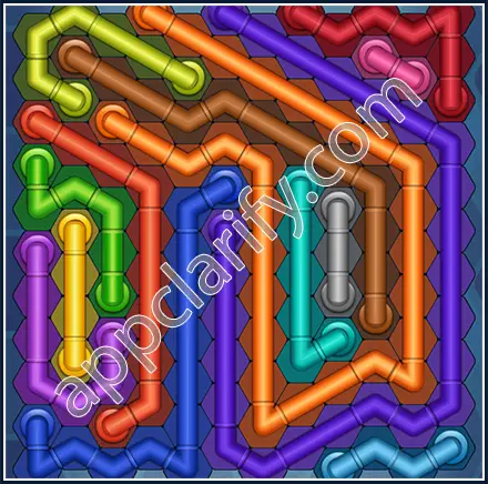 Pipe Lines: Hexa Size 12 Mania Level 26 Solution