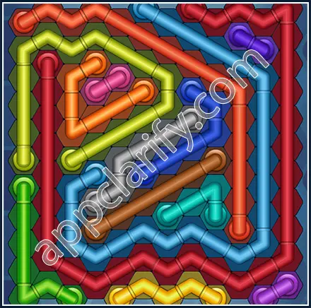 Pipe Lines: Hexa Size 12 Mania Level 92 Solution