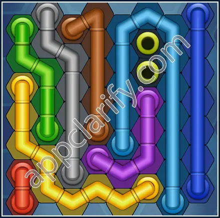Pipe Lines: Hexa Size 8 Mania Level 4 Solution