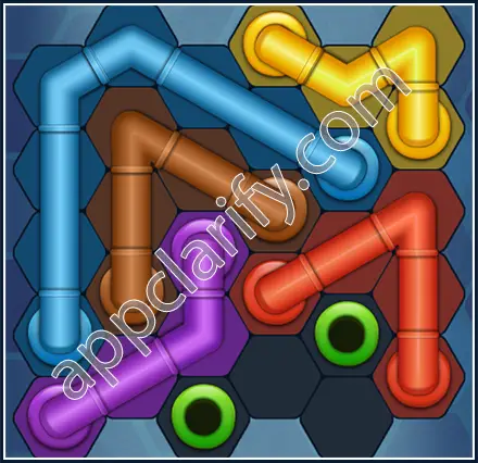 Pipe Lines: Hexa Starter Level 81 Solution