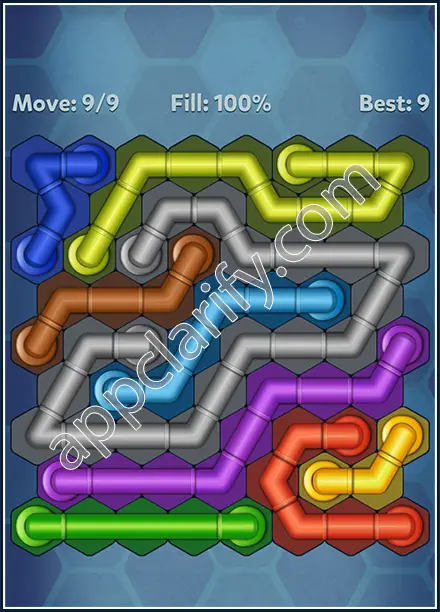 Pipe Lines: Hexa Twister Level 138 Solution