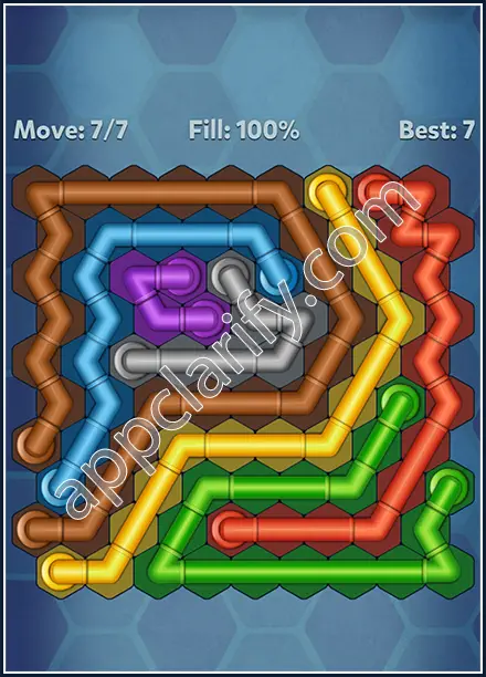 Pipe Lines: Hexa Twister Level 143 Solution