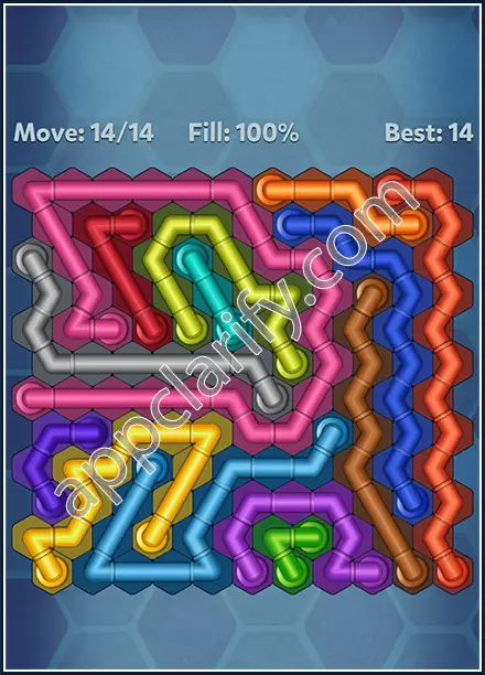 Pipe Lines: Hexa Twister Level 149 Solution
