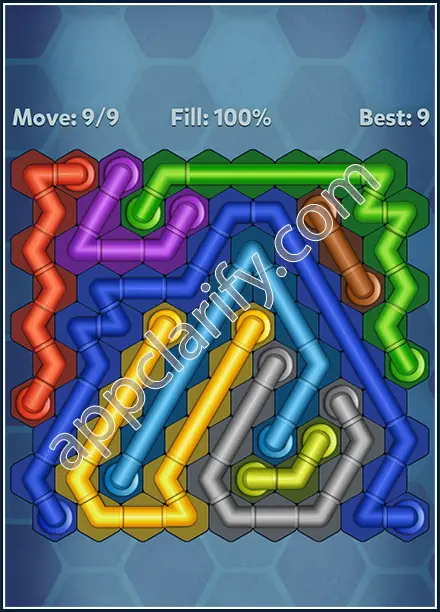 Pipe Lines: Hexa Twister Level 171 Solution