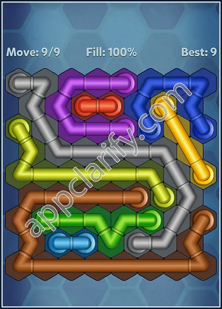 Pipe Lines: Hexa Twister Level 26 Solution