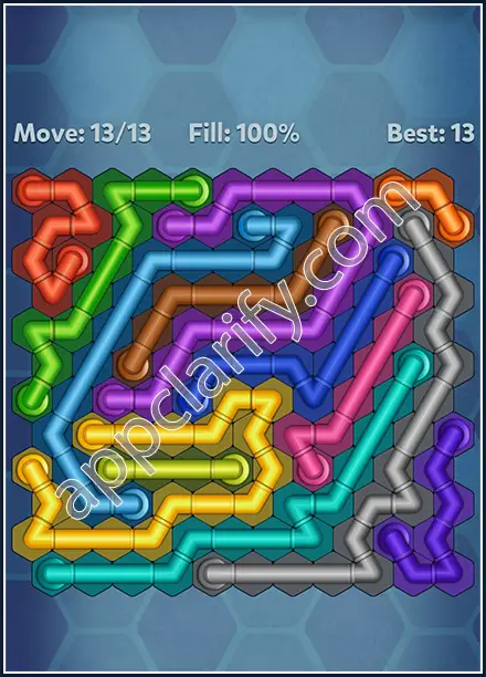 Pipe Lines: Hexa Twister Level 61 Solution