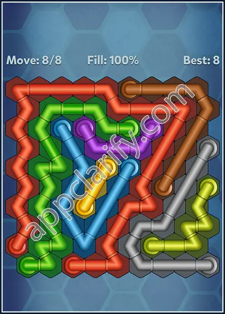 Pipe Lines: Hexa Twister Level 79 Solution