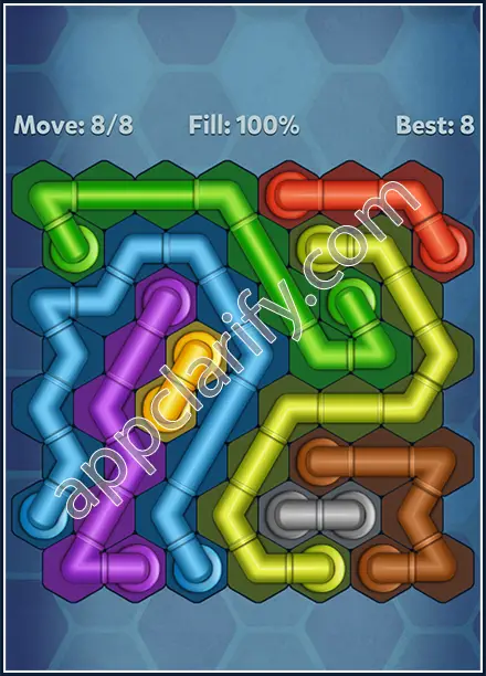 Pipe Lines: Hexa Twister Level 81 Solution