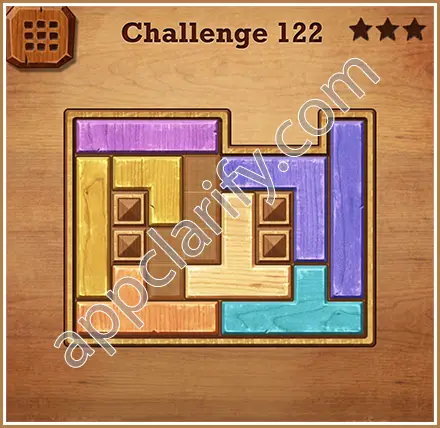 Wood Block Puzzle Challenge Level 122 Solution