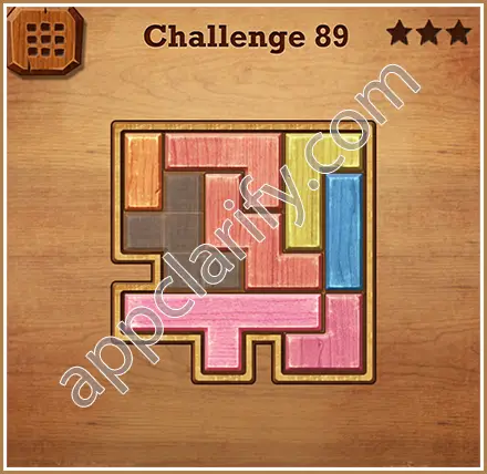 Wood Block Puzzle Challenge Level 89 Solution