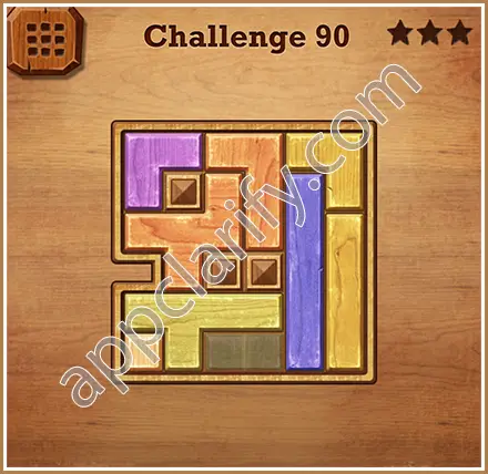 Wood Block Puzzle Challenge Level 90 Solution