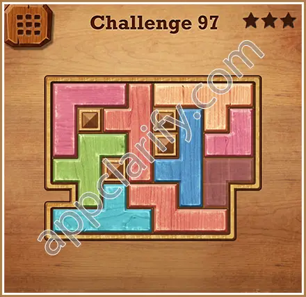 Wood Block Puzzle Challenge Level 97 Solution