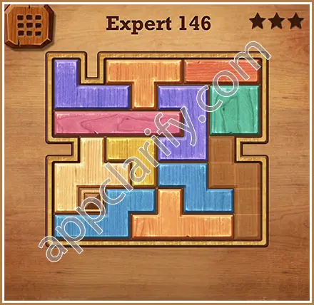 Wood Block Puzzle Expert Level 146 Solution