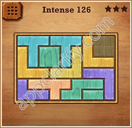 Wood Block Puzzle Intense Level 126 Solution