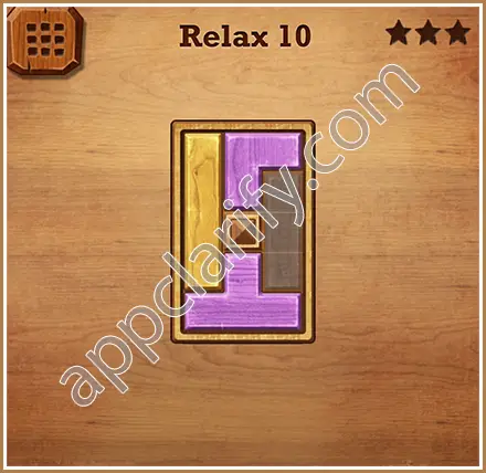 Wood Block Puzzle Relax Level 10 Solution