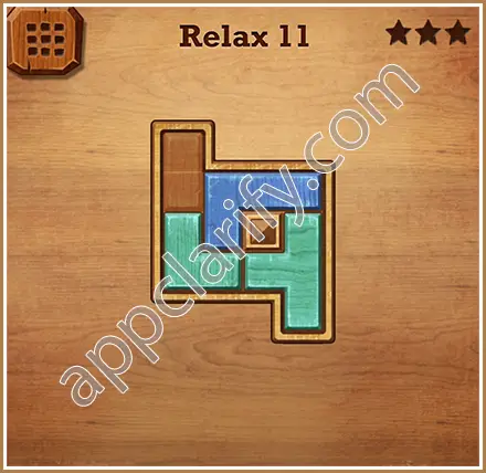 Wood Block Puzzle Relax Level 11 Solution