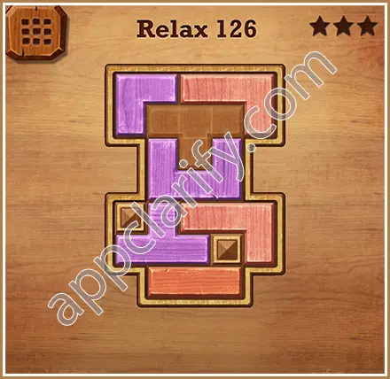 Wood Block Puzzle Relax Level 126 Solution