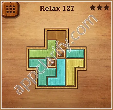 Wood Block Puzzle Relax Level 127 Solution