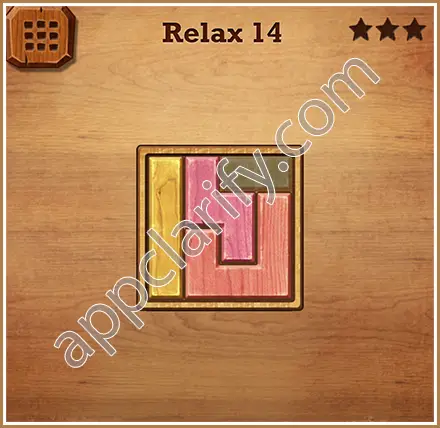 Wood Block Puzzle Relax Level 14 Solution