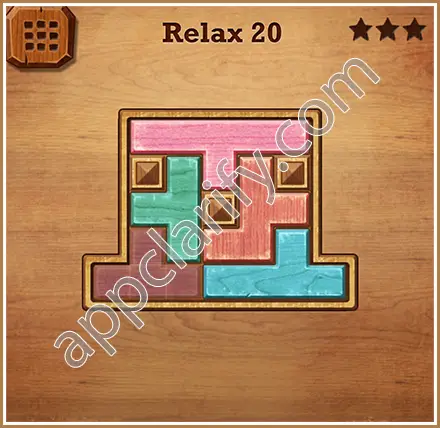 Wood Block Puzzle Relax Level 20 Solution