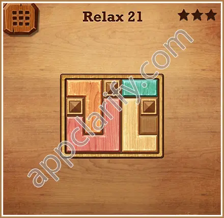 Wood Block Puzzle Relax Level 21 Solution