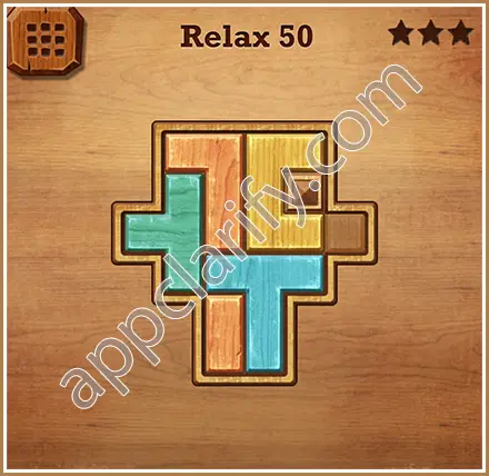 Wood Block Puzzle Relax Level 50 Solution