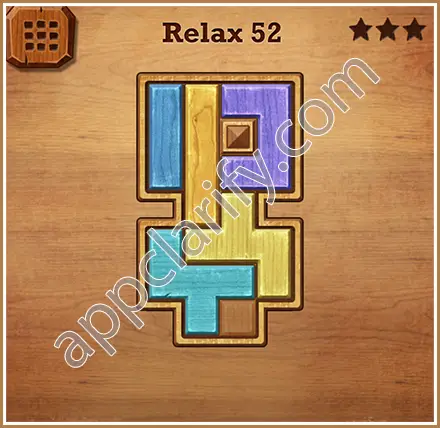 Wood Block Puzzle Relax Level 52 Solution