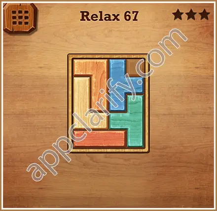 Wood Block Puzzle Relax Level 67 Solution