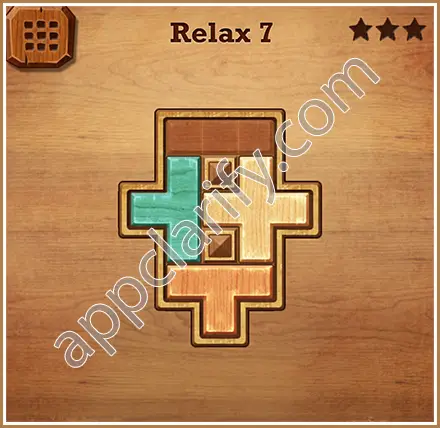 Wood Block Puzzle Relax Level 7 Solution