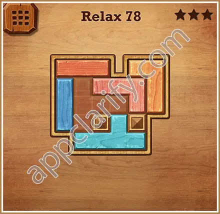 Wood Block Puzzle Relax Level 78 Solution
