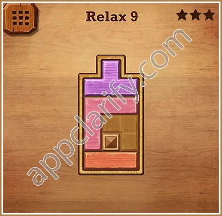 Wood Block Puzzle Relax Level 9 Solution