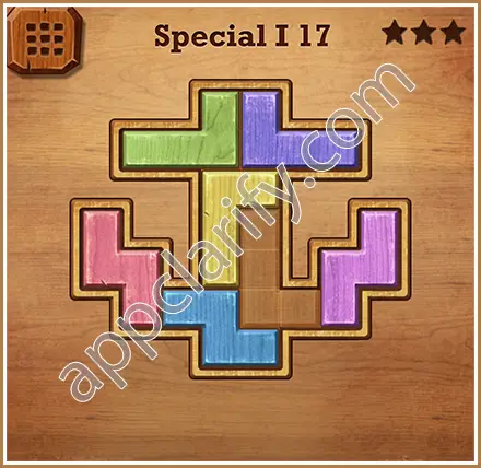 Wood Block Puzzle Special I Level 17 Solution