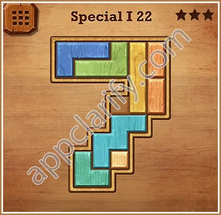 Wood Block Puzzle Special I Level 22 Solution