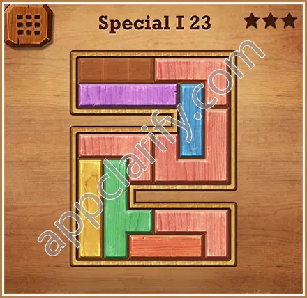 Wood Block Puzzle Special I Level 23 Solution