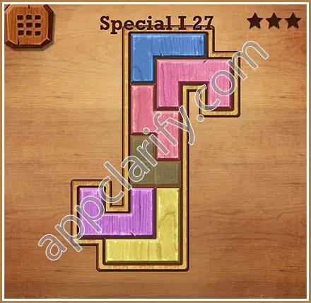 Wood Block Puzzle Special I Level 27 Solution
