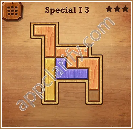 Wood Block Puzzle Special I Level 3 Solution