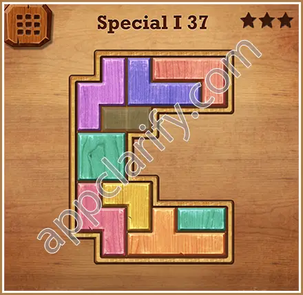 Wood Block Puzzle Special I Level 37 Solution
